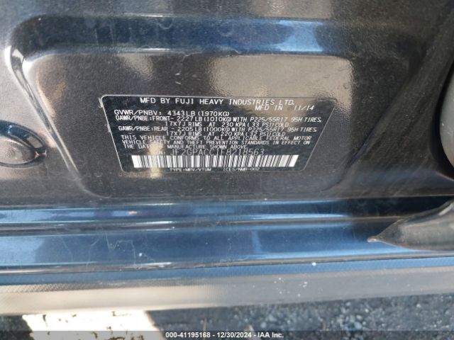 JF2GPACC1F8218563 Subaru Xv Crosstrek 2.0i Premium