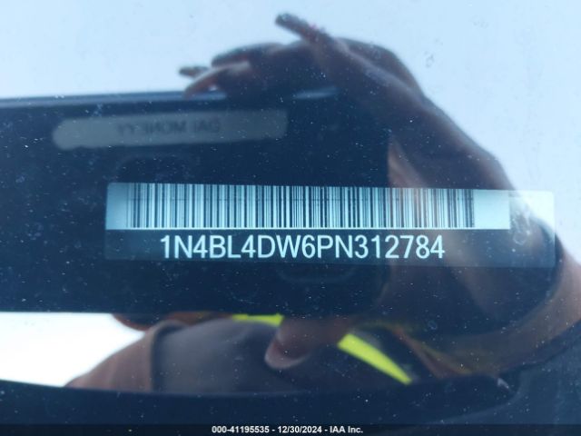 1N4BL4DW6PN312784 Nissan Altima Sv Intelligent Awd