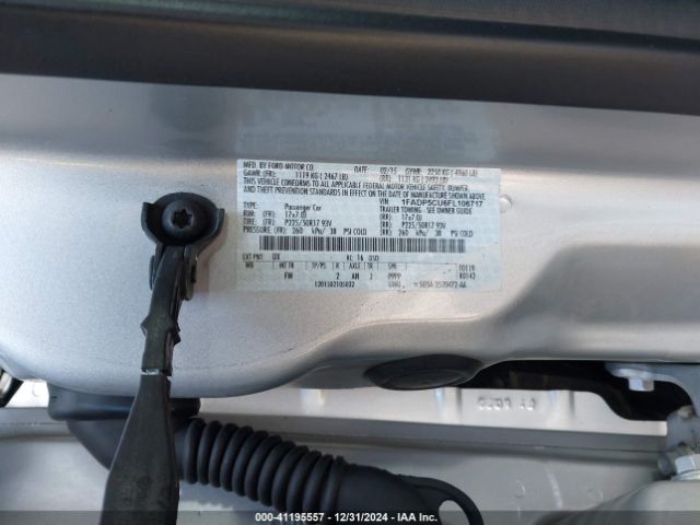 1FADP5CU6FL106717 Ford C-max Energi Sel