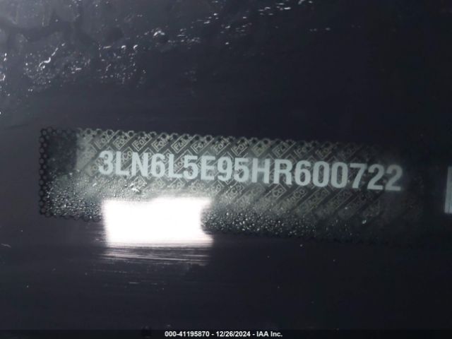 3LN6L5E95HR600722 Lincoln Mkz Reserve