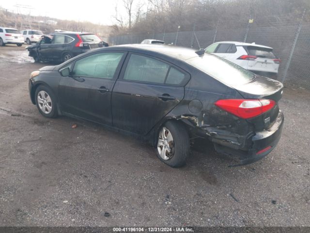 KNAFK4A61F5412144 KIA FORTE LX