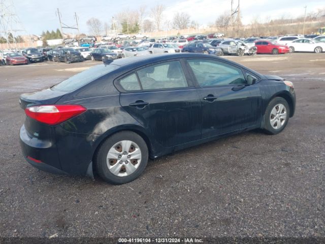 KNAFK4A61F5412144 KIA FORTE LX