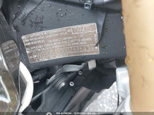 2016 BMW S 1000 WB10D1200GZ696434 Photo 9
