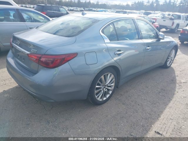 JN1EV7AR8JM439487 Infiniti Q50 3.0t Luxe