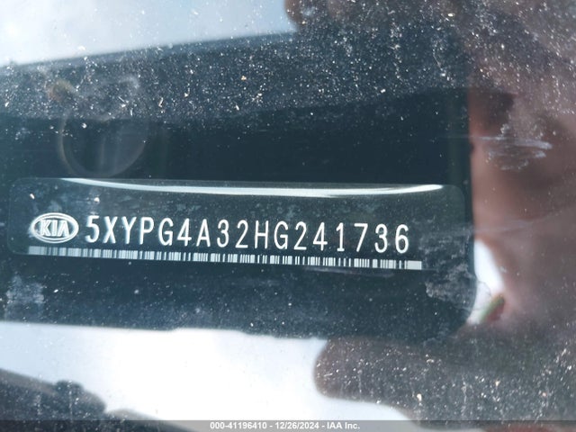 KIA Sorento 2.4l Lx 2017 5XYPG4A32HG241736 Image 9