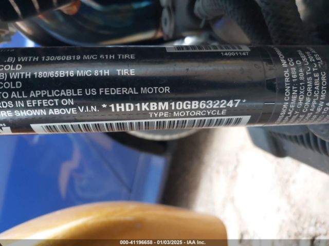 2016 HARLEY-DAVIDSON FLHX 1HD1KBM10GB632247 Photo 9