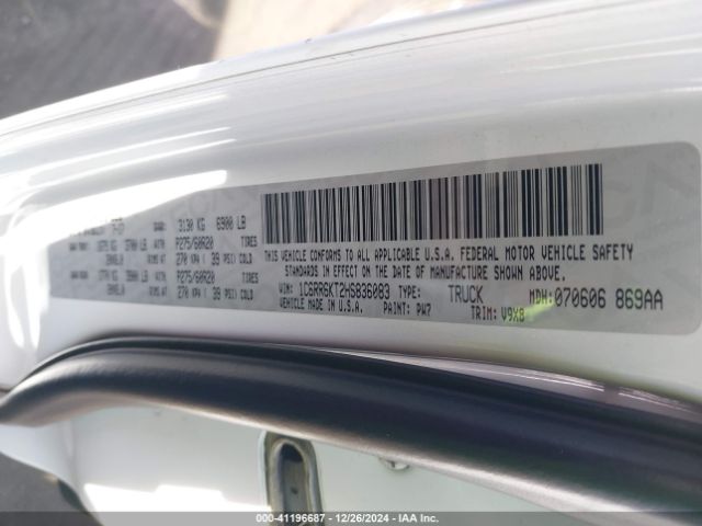 1C6RR6KT2HS836083 RAM 1500 Express  4x2 5'7 Box