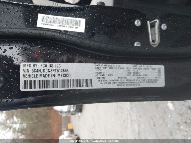 3C4NJDCN8PT512863 Jeep Compass Limited 4x4