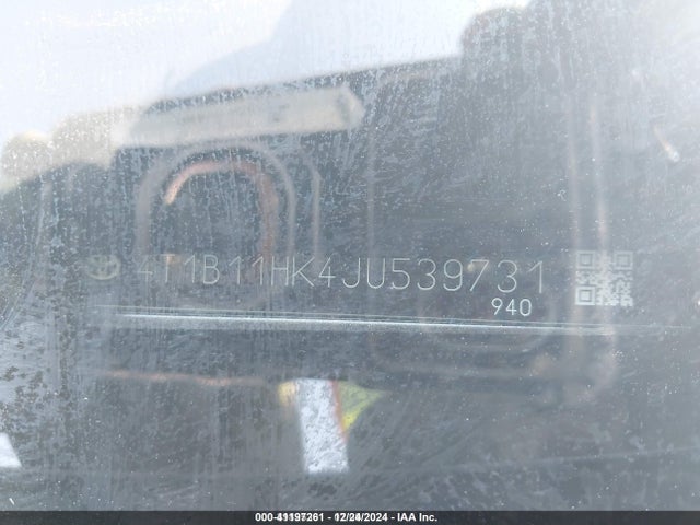 Toyota CAMRY SE 2018 4T1B11HK4JU539731 Image 9