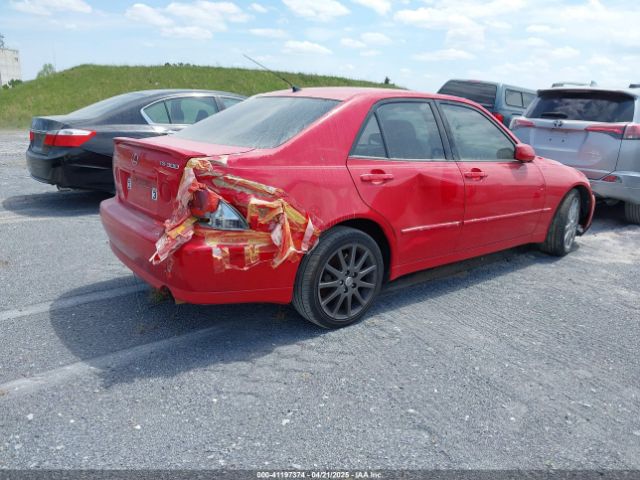 2005 LEXUS IS 300 JTHBD192250097554 Photo 3