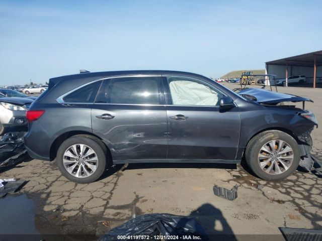5FRYD4H60EB019209 Acura Mdx Technology Pkg W/entertainment Pkg
