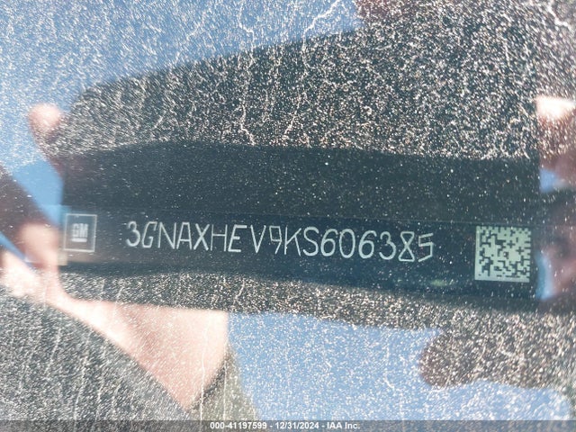 Chevrolet EQUINOX LS 2019 3GNAXHEV9KS606385 Image 9