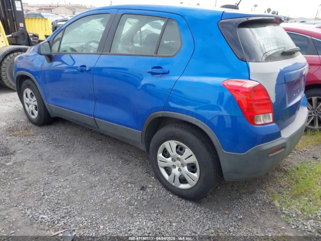 KL7CJKSB9FB197233 Chevrolet Trax 1ls