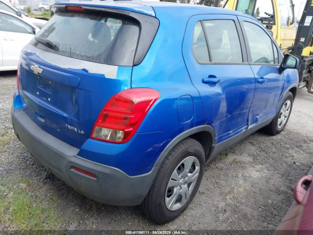 KL7CJKSB9FB197233 Chevrolet Trax 1ls