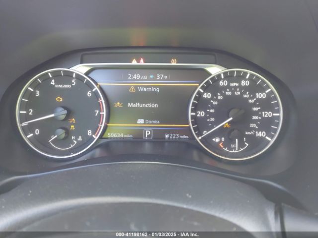1N4BL4DV9NN312203 Nissan Altima Sv Fwd
