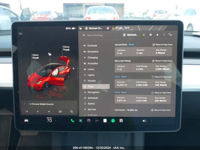 5YJ3E1EB0PF611348 Tesla Model 3 Long Range Dual Motor All-wheel Drive
