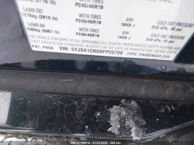 2013 TESLA MODEL S 5YJSA1CN6DFP25709 Photo 8