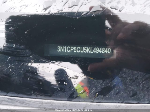 3N1CP5CU5KL494840 Nissan KICKS SV