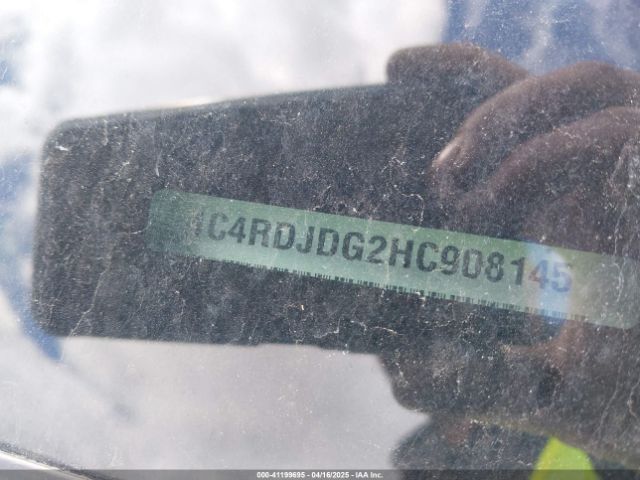 1C4RDJDG2HC908145 Dodge Durango Gt Awd