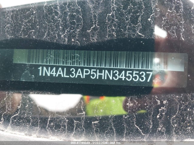 Nissan Altima 2.5 S 2017 1N4AL3AP5HN345537 Image 9