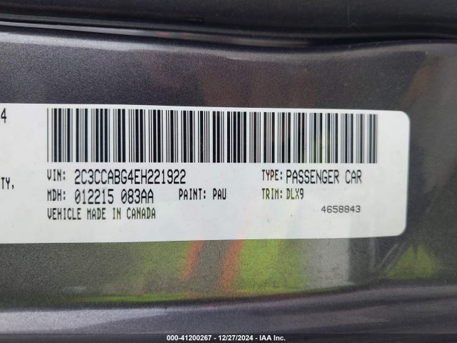 Chrysler 300 300s 2014 2C3CCABG4EH221922 Image 9