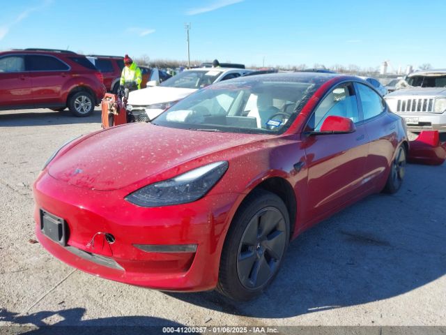 5YJ3E1EB7NF155121 Tesla Model 3 Long Range Dual Motor All-wheel Drive