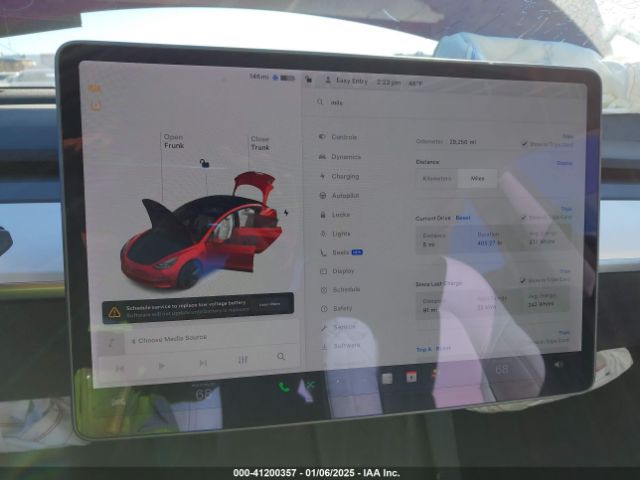 5YJ3E1EB7NF155121 Tesla Model 3 Long Range Dual Motor All-wheel Drive