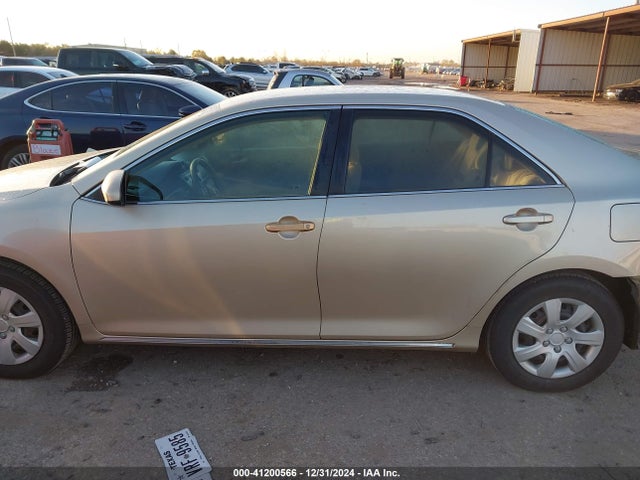 Продаж на аукціоні авто 2012 Toyota Camry Le, vin: 4T4BF1FK2CR162801, номер лоту: 41200566