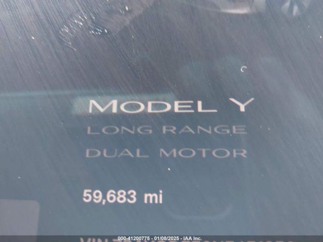 7SAYGDEE6NF451259 Tesla Model Y Long Range Dual Motor All-wheel Drive