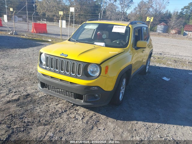 ZACCJABBXJPJ67456 Jeep Renegade Latitude Fwd