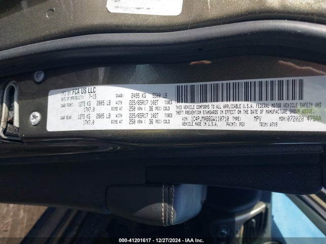 1C4PJMAB6GW110710 Jeep Cherokee Sport