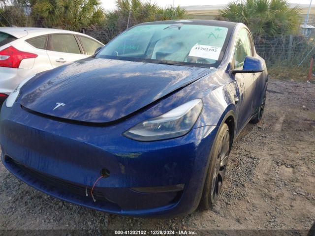 7SAYGDEF0PF795858 Tesla Model Y Performance Dual Motor All-wheel Drive