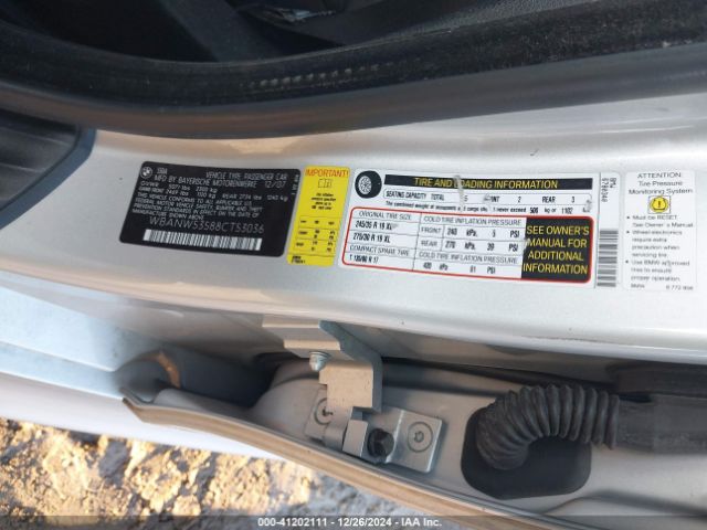2008 BMW 550 WBANW53588CT53036 Photo 8