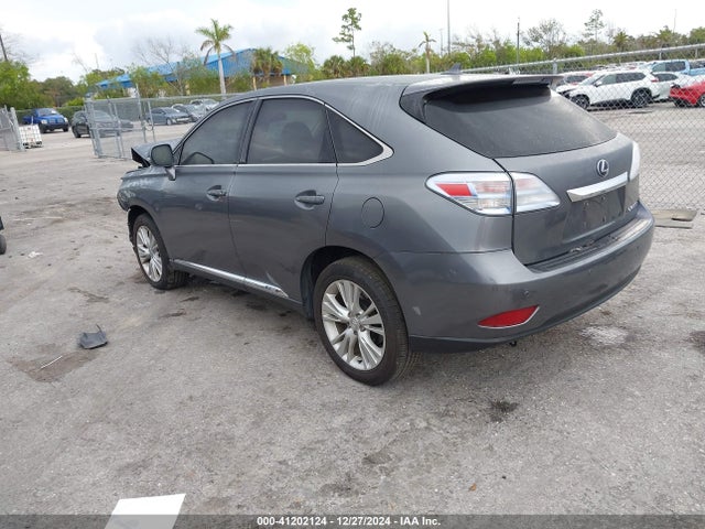 Aukcja sprzedaży 2012 Lexus Rx 450h, vin: JTJZB1BA7C2006090, numer aukcji: 41202124