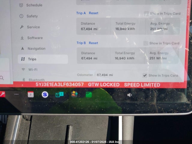 2020 TESLA MODEL 3 5YJ3E1EA3LF634057 Photo 6