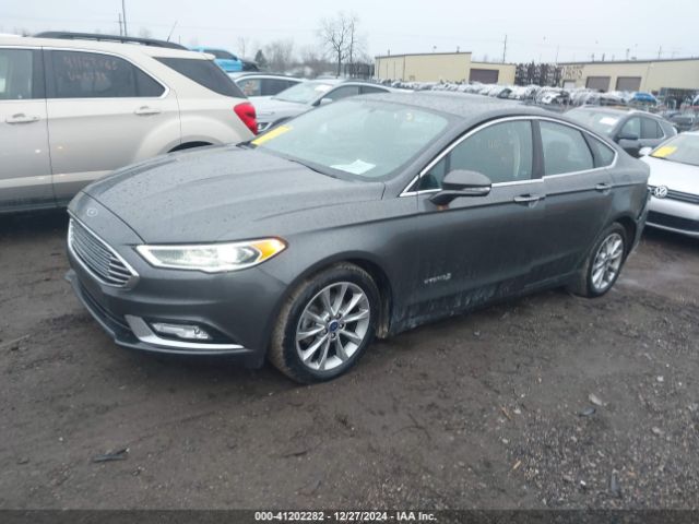 3FA6P0LU8HR412799 Ford Fusion Hybrid Se