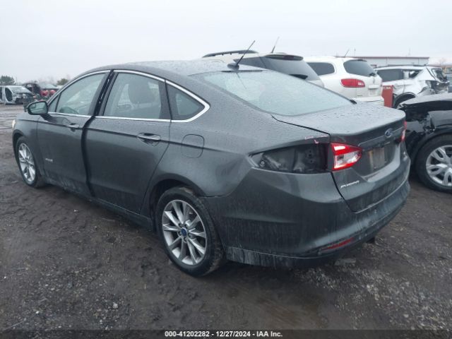 3FA6P0LU8HR412799 Ford Fusion Hybrid Se