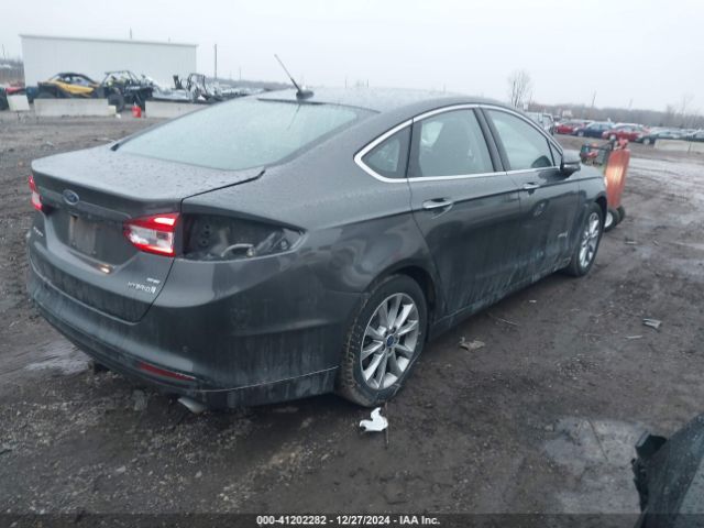 3FA6P0LU8HR412799 Ford Fusion Hybrid Se