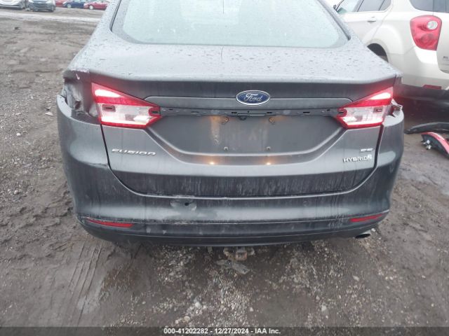 3FA6P0LU8HR412799 Ford Fusion Hybrid Se
