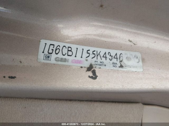 1989 CADILLAC FLEETWOOD 1G6CB1155K4346793 Photo 8