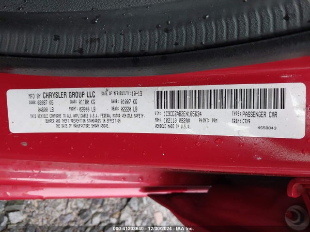Dodge AVENGER SE 2014 1C3CDZAB2EN165634 Image 9