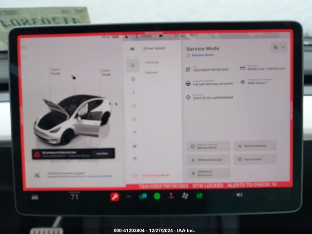 2022 TESLA MODEL Y 7SAYGDEF7NF367203 Photo 6
