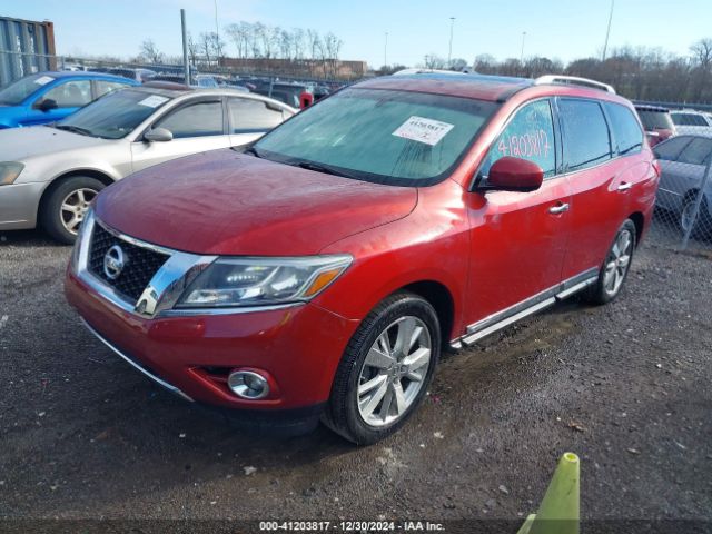 5N1AR2MN7EC608417 Nissan Pathfinder Platinum