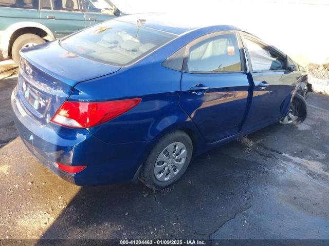 KMHCT4AE6HU224041 Hyundai ACCENT SE
