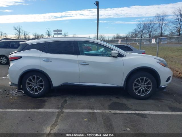5N1AZ2MH0JN159123 Nissan MURANO SL
