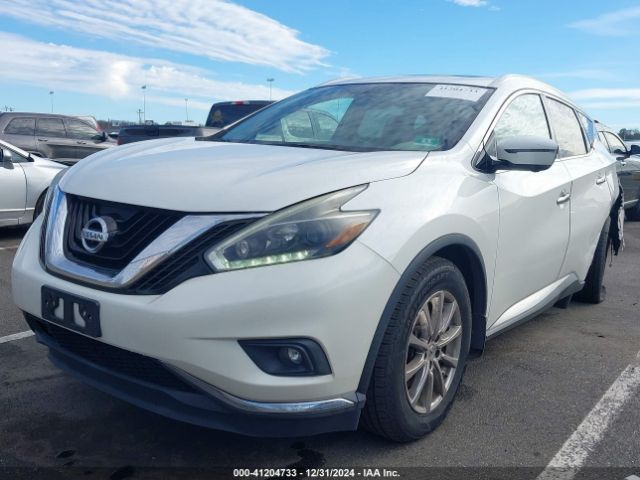 5N1AZ2MH0JN159123 Nissan MURANO SL