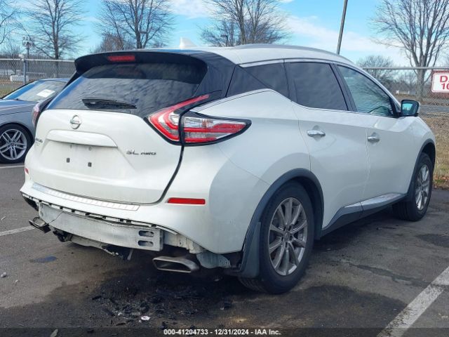 5N1AZ2MH0JN159123 Nissan MURANO SL
