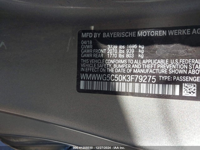 2019 MINI COOPER CONVERTIBLE WMWWG5C50K3F79275 Photo 8