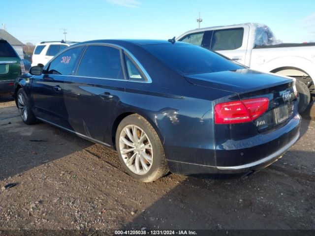 2012 AUDI A8 L WAURVAFD6CN019097 Photo 2