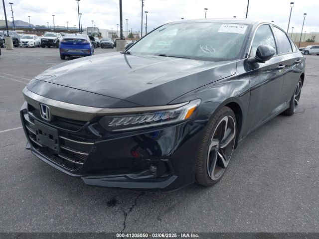1HGCV1F33MA122763 Honda Accord Sport